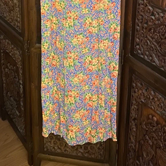 Vintage April Cornell Maxi Dress Sleeveless - Picture 5 of 7